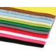Dekorativer bastelfilz soft 30x30 cm - Mix (12 Stücke)