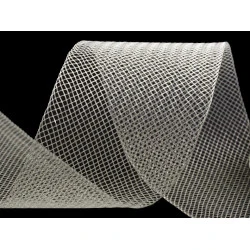 Versteifungsband crinoline fest breite 5 cm - Transparent (41 Meter)