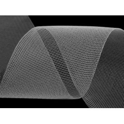 Versteifungsband crinoline fest breite 10 cm - Transparent (1 Meter)