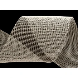 Versteifungsband crinoline fest breite 10 cm - Hell-créme (1 Meter)