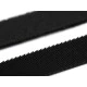 Klettband extrudierte haken und filzband breite 20 mm - Schwarz (5 Meter)