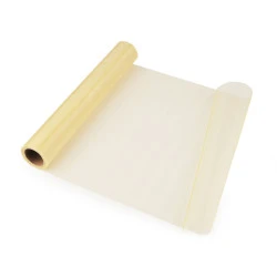 Organza milder glanz breite 36 cm - Hell-créme (9 Meter)