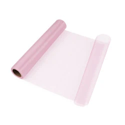 Organza milder glanz breite 36 cm - Hellrosa (9 Meter)