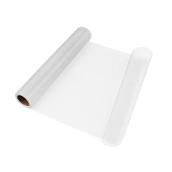 Organza milder glanz breite 36 cm - Weiß (9 Meter)