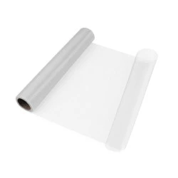 Organza milder glanz breite 36 cm - Silber hell (9 Meter)