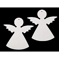 Engel holz - Weiß (20 Stücke)