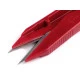 Fadenschere / fadentrenner länge 10,5 cm - Rot (12 Stücke)