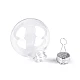 Weihnachtskugel transparent ø6 cm - Transparent (2 Stücke)