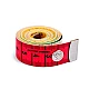Schneidermaßband mit druckknopf 150 cm - Multicolor (1 Stück)