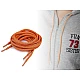 Reflektierende schnürsenkel für turnschuhe, sweatshirt länge 130 cm - Orange (2 Stücke)
