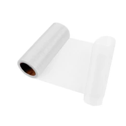 Organza leichter glanz breite 14,5 cm - Weiß (9 Meter)