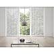 Vorhang / voile strukturiert mit blei breite 276 cm - Off white (1 Meter)