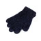 Chenille-handschuhe für kinder - Dunkelblau (1 Paar)