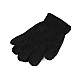 Chenille-handschuhe für kinder - Grau (1 Paar)
