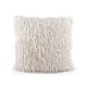 Kissenbezug mit federchen, 45 x 45 cm - Hell-grau (1 Stück)