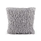 Kissenbezug mit federchen, 45 x 45 cm - Hell-grau (1 Stück)