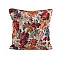Gobelin-kissenbezug blumen, 45 x 45 cm - Lachsfarben hell (2 Stücke)