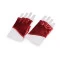Fingerlose handschuhe aus lateximitat - Rot (1 Paar)