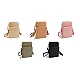 Crossbody-geldbörse mit handytasche, 11,5 x 18 cm - Kamel beige (1 Stück)