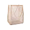 Netztasche mit erweitertem boden, 30 x 38 cm - Beige (1 Stück)