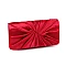 Clutch/abendtasche aus satin - Rot (1 Stück)
