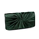 Clutch/abendtasche aus satin - Dunkelgrün (1 Stück)