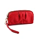 Handtasche/ etui, 18 x 9,5 cm - Grün (1 Stück)