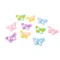 3d-silikonschmetterling zum aufkleben, farbenmix - Mix (10 Stücke)