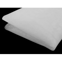 Modistischer stoff crinoline zur versteifung der kleidung meterware - Weiß (1 Meter)