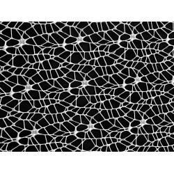 Dekorative meterware spinnennetz - Weiß (1 Meter)