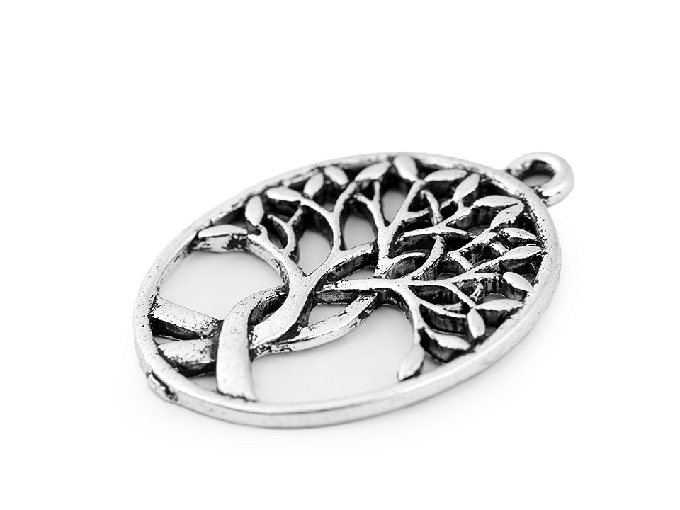Anhänger-Lebensbaum, 24x32 mm (2-teiliges Paket) Anhänger-Lebensbaum, 24x32 mm (2-teiliges Paket)