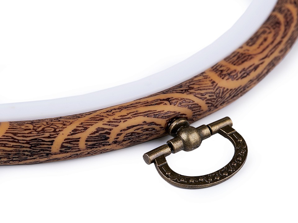 Stickrahmen / Rahmen, Ø16 cm - Braun Stickrahmen / Rahmen, Ø16 cm - Braun