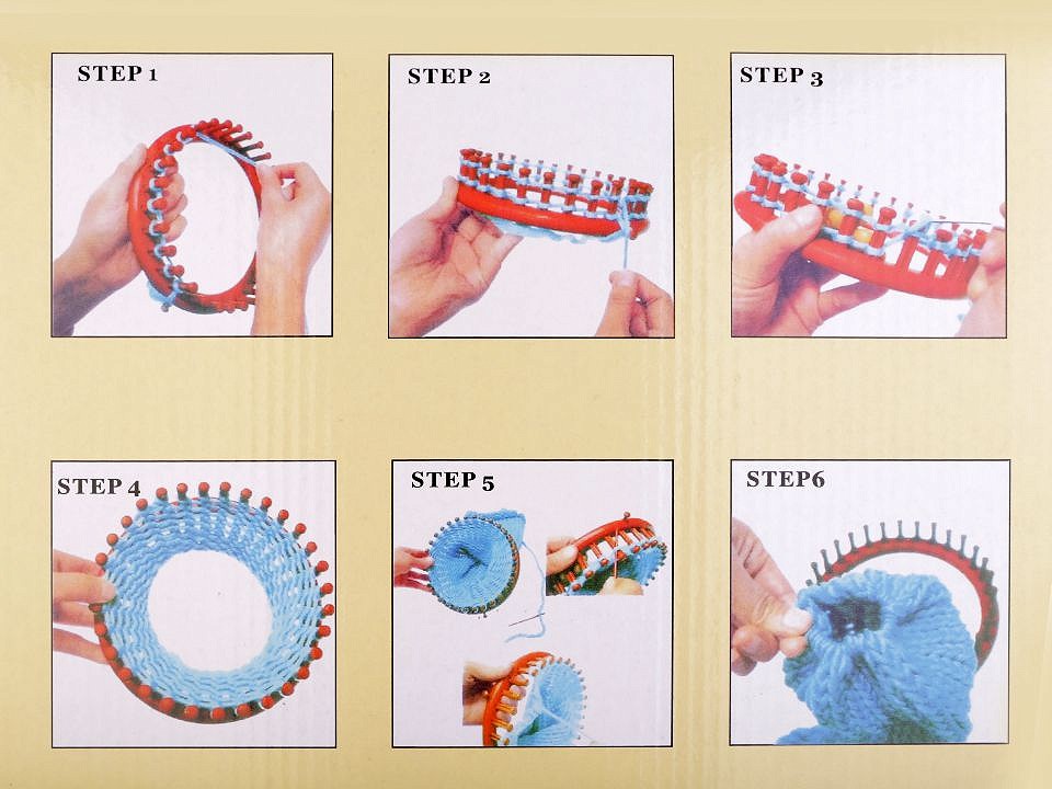 Set Rundstrickgeräte, 4 Größen