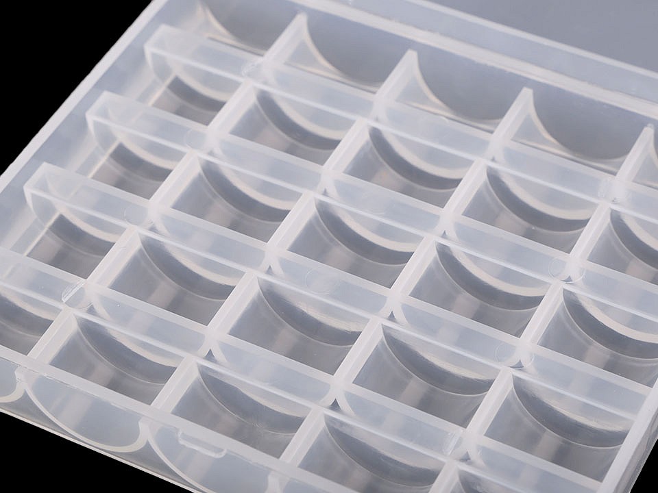 Box für Spulen / Spulen - transparent Box für Spulen / Spulen - transparent