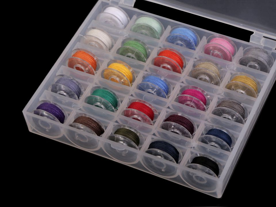 Box für Spulen / Spulen - transparent Box für Spulen / Spulen - transparent