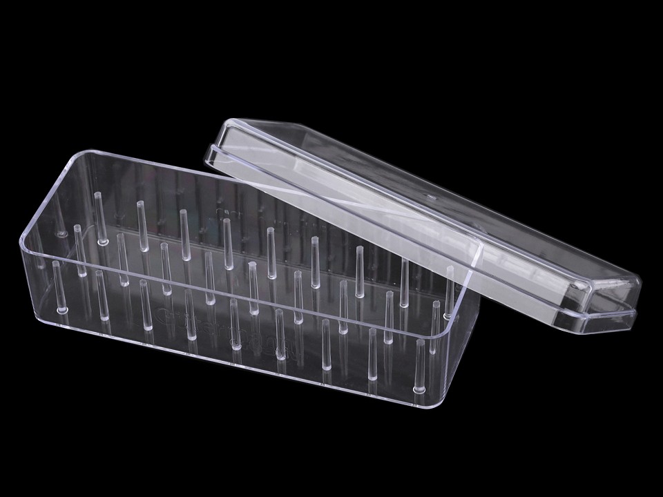 Box für 27 Thread-Papiots - transparent Box für 27 Thread-Papiots - transparent