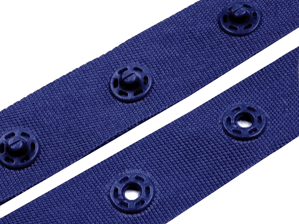 Stapse-Band zu Meter, 18 mm - blau Stapse-Band zu Meter, 18 mm - blau