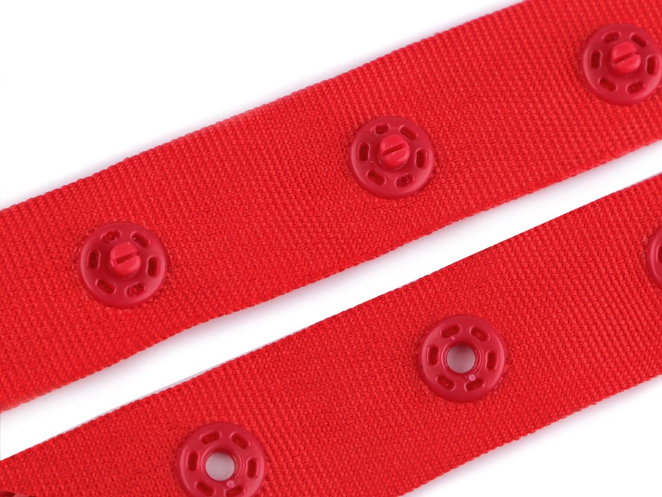 Heftklebeband zu Meter, 18 mm - rot