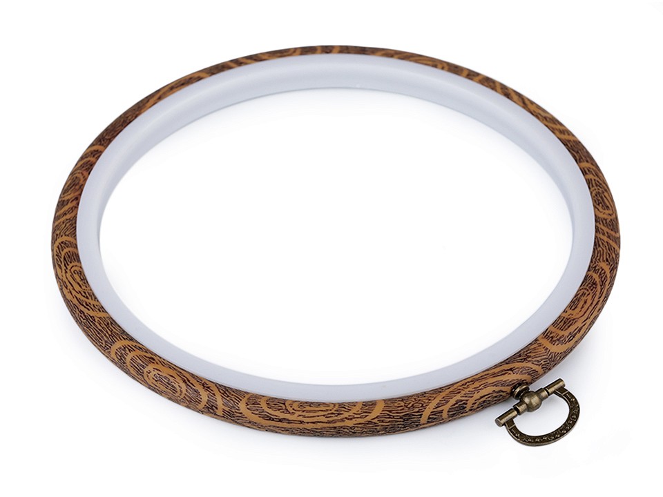 Stickrahmen / Rahmen, Ø16 cm - Braun Stickrahmen / Rahmen, Ø16 cm - Braun