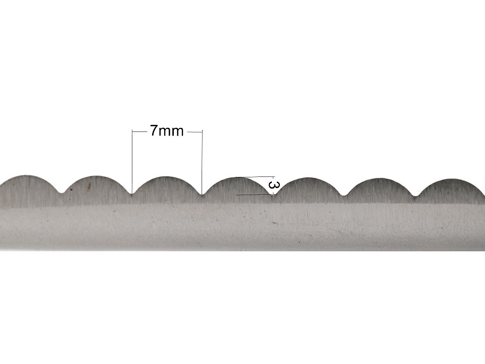 Zackenschere Länge 23 cm Bogen Zackenschere Länge 23 cm Bogen