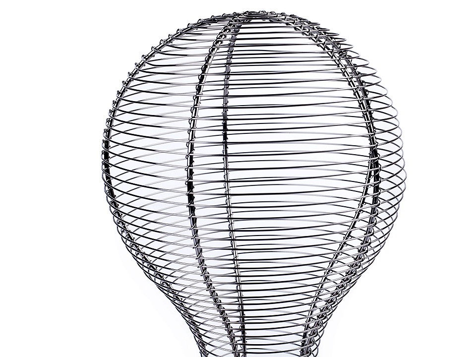 Hutständer / Hutkopf / Huthalter / Perückenhalter - Silber Hutständer / Hutkopf / Huthalter / Perückenhalter - Silber