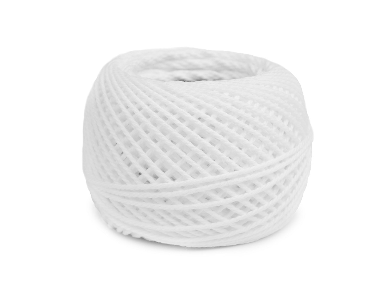 Häkelgarn aus Baumwolle 40 g, weiß