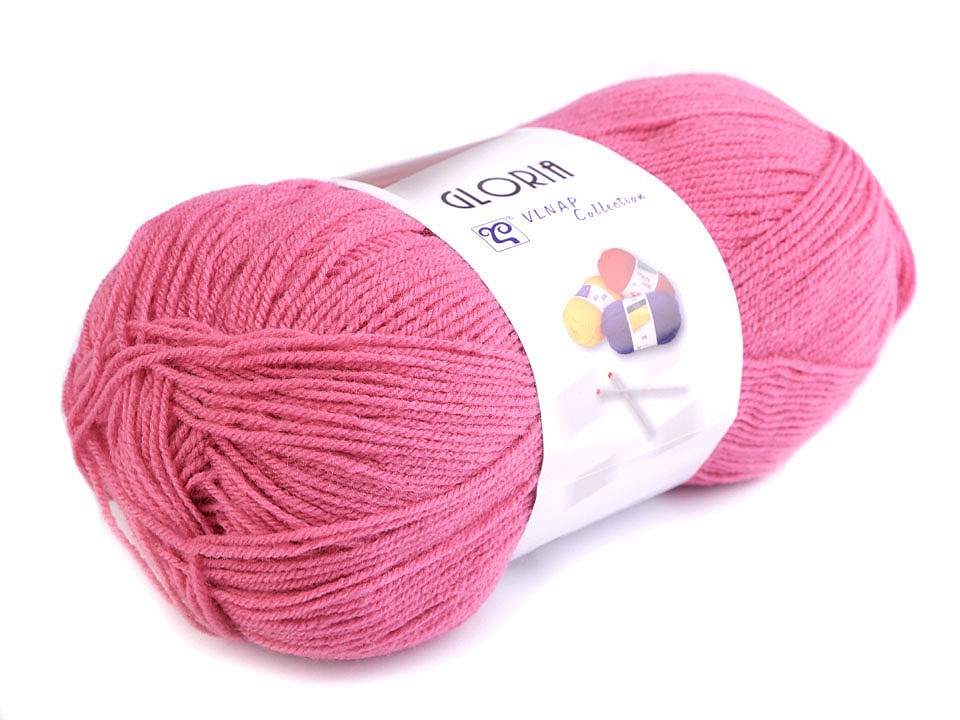 Strickgarn Gloria 50 g - rosa Strickgarn Gloria 50 g - rosa