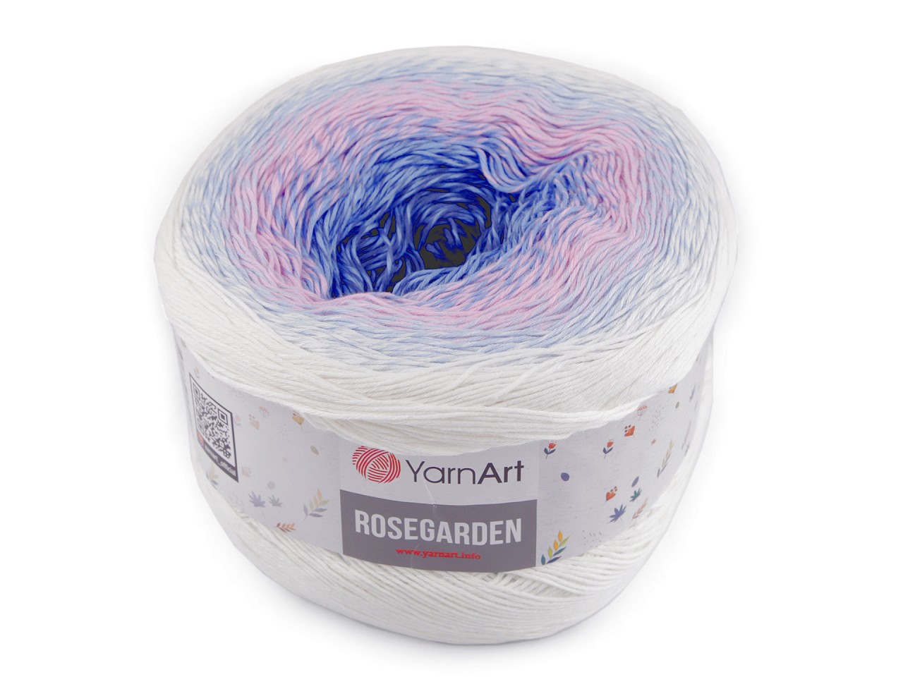 Rosegarden Strickgarn Baumwolle 250 g, weiß Rosegarden Strickgarn Baumwolle 250 g, weiß