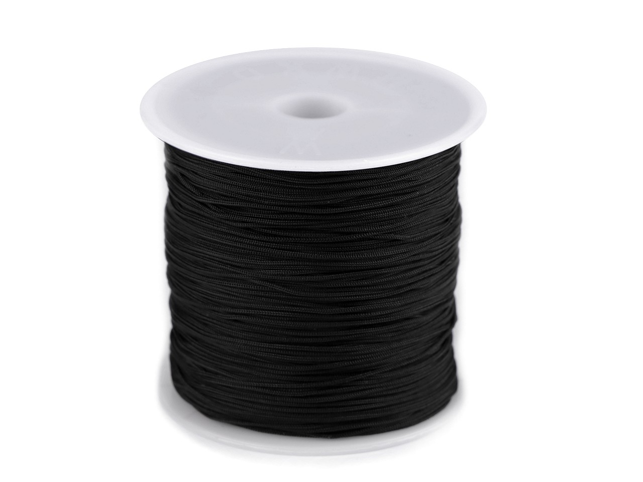 Kordel PES Ø0,5 mm, schwarz Kordel PES Ø0,5 mm, schwarz
