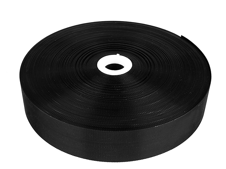 Flacher Klettverschluss Haken + Plüsch Breite 50 cm, schwarz, meterware Flacher Klettverschluss Haken + Plüsch Breite 50 cm, schwarz, meterware