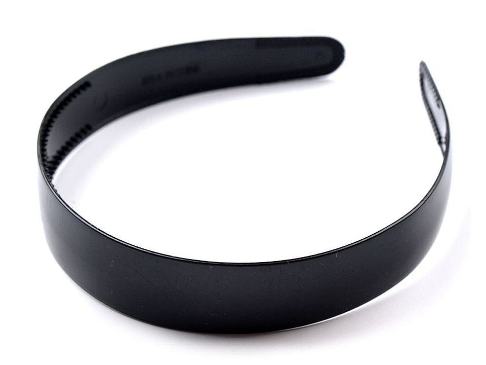 Haarreif aus Kunststoff B-Ware, schwarz, 2 Stück Haarreif aus Kunststoff B-Ware, schwarz, 2 Stück