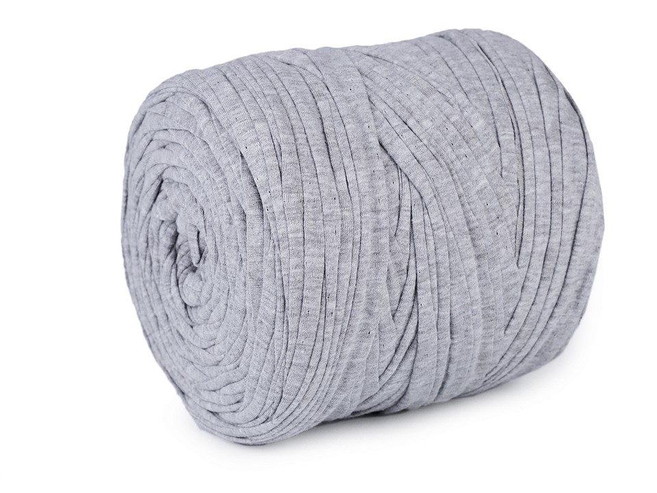Spaghetti-Strickband, 700 g - hellgrau Spaghetti-Strickband, 700 g - hellgrau