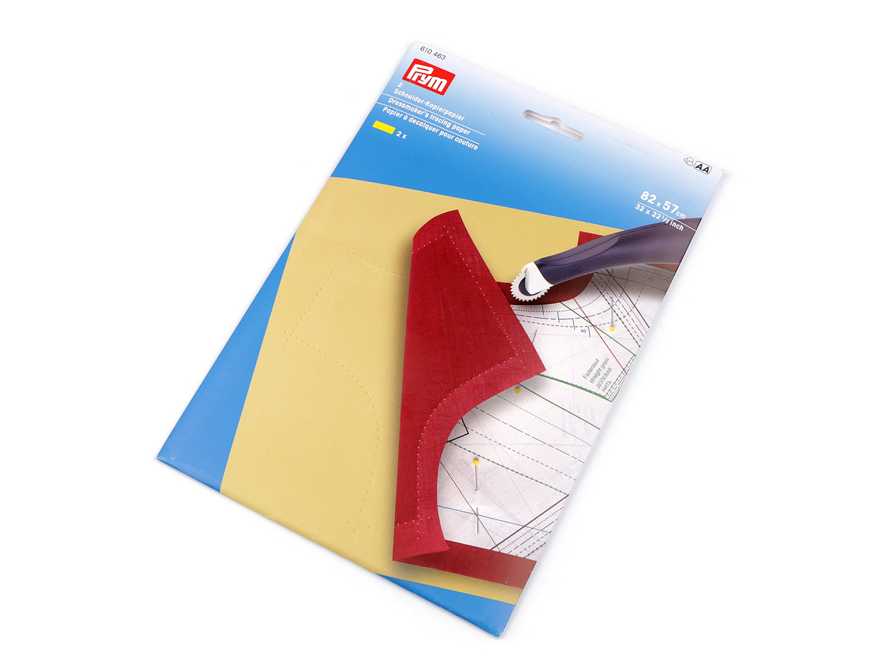 Kopierpapier prym für schnitte - Gelb (1 Set)