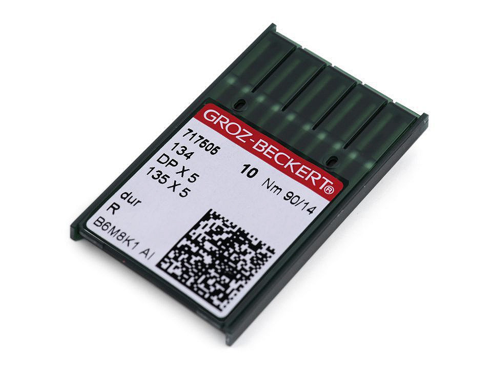 Maschinennadeln für industriemaschinen groz-beckert 70; 80; 90; 100 - Nickel (1 Dosis)